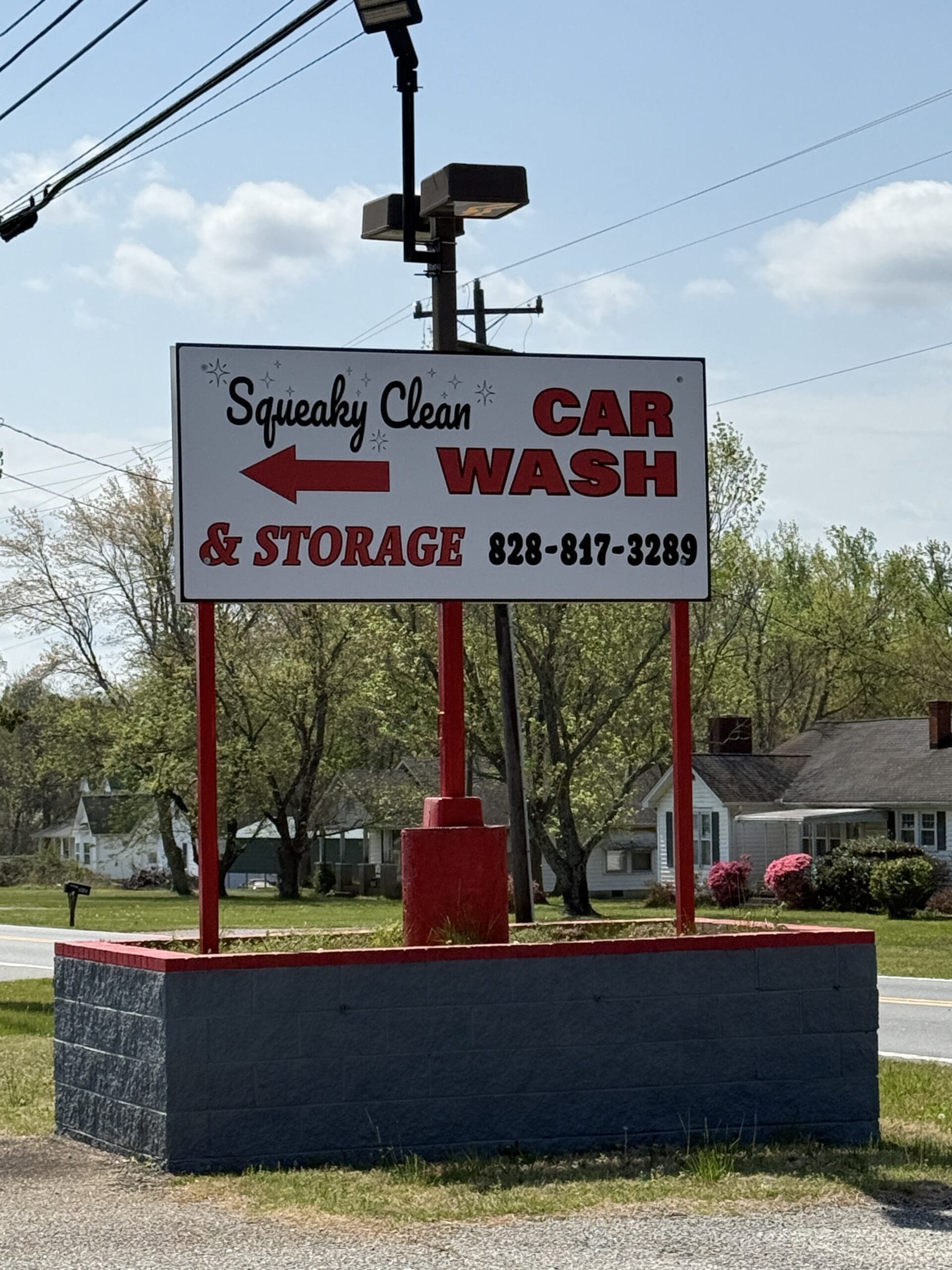 Squeaky Clean Signage