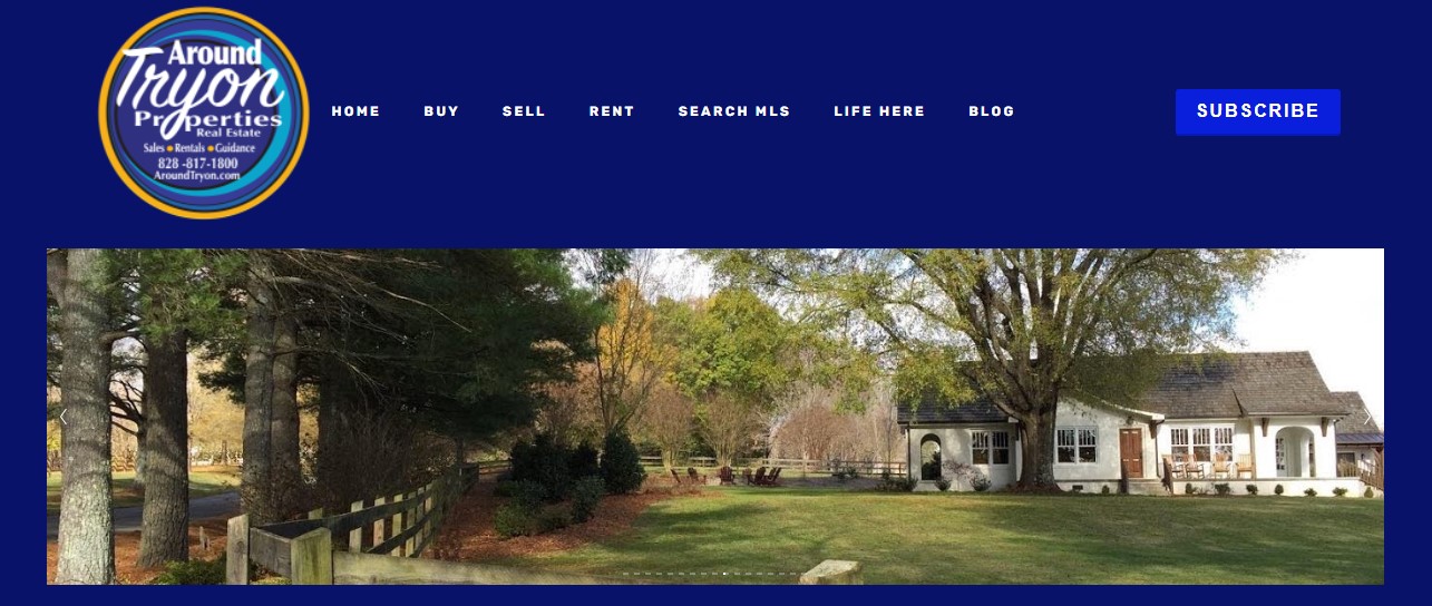 Around Tryon Properties Website