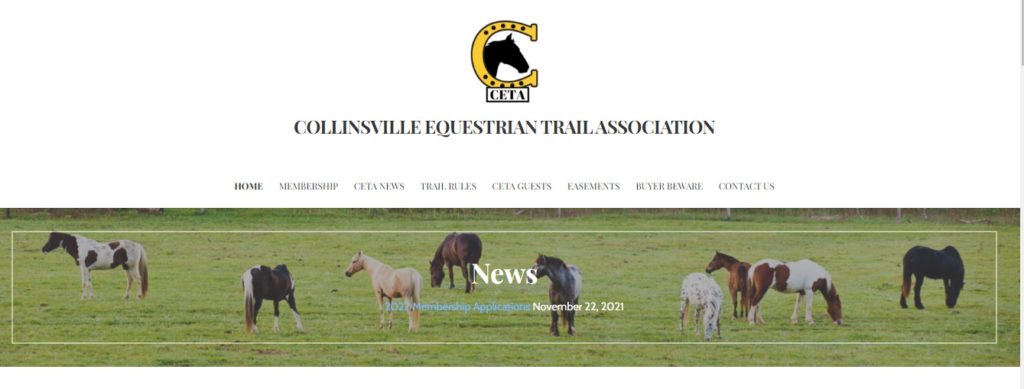 CETA trails website image