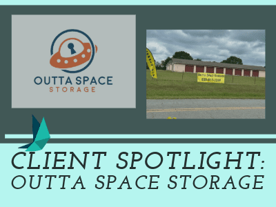 Client Spotlight on Outta Space Storage creative