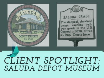 Emerge Multimedia Client spotlight on Saluda Depot Museum creative